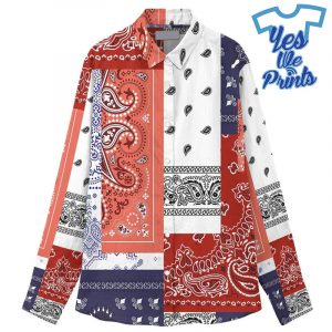 3D-Bandana-Linen-Pattern-Shirt-For-Woman