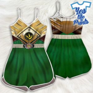 3D-Green-Mighty-Morphin-Power-Ranger-Custom-Romper-1