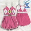 3D-Pink-Mighty-Morphin-Power-Ranger-Custom-Romper-For-Women