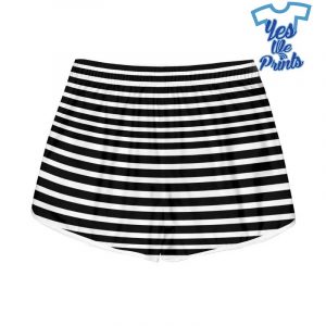 Bengal-Cat-Stripes-3D-Custom-Women-Beach-Shorts-Swim-Trunk-1