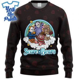 Custom-3D-All-Over-Print-Care-Bears-Halloween-Sweatshirt