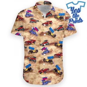 Custom-3D-Dirt-Track-Racing-Hawaii-Shirt