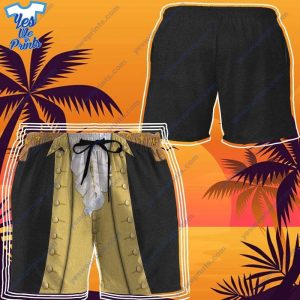 Custom 50th Anniversary Armstrong Spacesuit Cosplay Men Beach Shorts