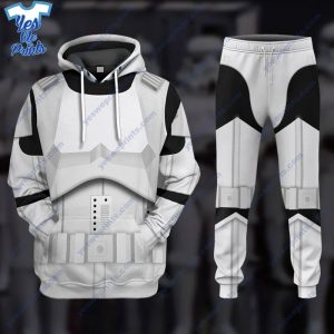 Custom Star Wars Stormtrooper Cosplay Sweatpants-3