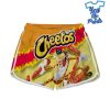 Flaming-Hot-Cheetos-3D-Custom-Women-Beach-Shorts-Swim-Trunk