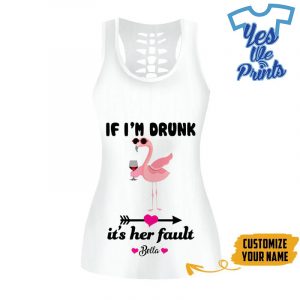 Flamingo-If-Im-Drunk-Its-Her-Fault-White-Custom-Name-3D-Hollow-Tank-Top-1