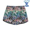 The-Most-Blue-Sparkle-Mermaid-Tail-In-The-Ocean-3D-Custom-Women-Shorts