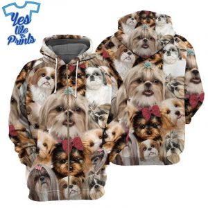 Custom-3D-All-over-Print-Shirt-Shih-Tzu-Dog-Apparel-1