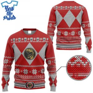 Mighty-Morphin-Red-Power-Ranger-3D-Custom-Ugly-Christmas-Sweater-1