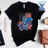 Dino-Statue-Of-Liberty-4th-Of-July-Boys-American-Flag-Shirt