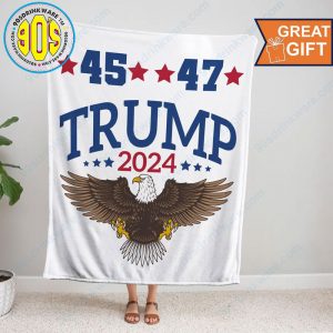 45-47-Trump-Rally-Trump-2024-Blanket