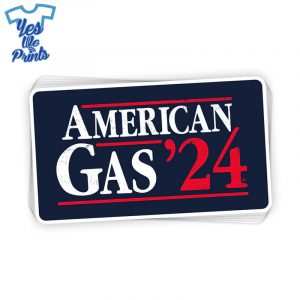 American-Gas-24-Trump-2024-Sticker
