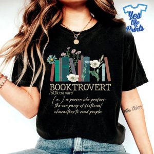 Booktrovert-Shirt