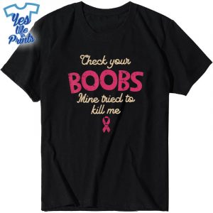 Breast-Cancer-Awareness-Check-Your-Boobs-Survivor-Shirt