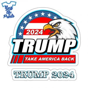 Eagle-Take-America-Back-Trump-2024-Sticker