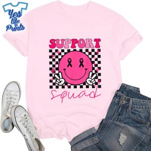 Groovy-Breast-Cancer-Awareness-Support-Squad-Shirt