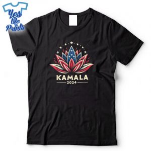 Kamala-Harris-2024-Presidential-Campaign-American-Lotus-Shirt