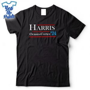 Kamala-Harris-Alexandria-OcasioCortez-2024-President-Vote-Shirt