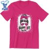 Support-Squad-Messy-Bun-Pink-Warrior-Breast-Cancer-Awareness-Shirt