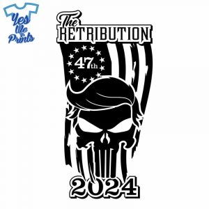 The-Retribution-Trump-Punisher-Skull-Trump-2024-Sticker