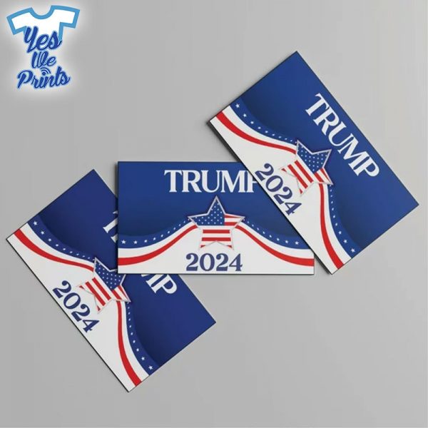Trump Sticker Star Show Your Support with Trump 2024 Stars Sticker