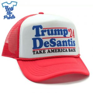 Trump-DeSantis-2024-Take-America-Back-Trucker-Hat