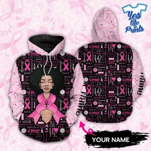 Black-Woman-Breast-Cancer-Awareness-Personalized-3D-All-Over-Print-Shirt