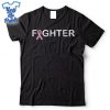 Breast-Cancer-Fighter--World-Cancer-Day-Pink-Ribbon-Shirt