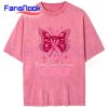Butterfly-Pink-Ribbon-Warrior-Breast-Cancer-Mineral-Wash-T-Shirt