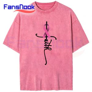 Faith-Cross-Warrior-Survivor-Pink-Ribbon-Breast-Cancer-Mineral-Wash-T-Shirt