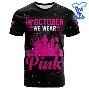 Halloween-Castle-Breast-Cancer-Awareness-3D-All-Over-Print-Shirt