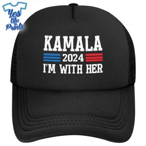 Kamala-2024-I'm-With-Her-Trucker-Hat