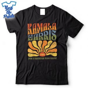 Kamala-Harris-For-A-Brighter-Tomorrow-2024-Boho-Aesthetic-Shirt