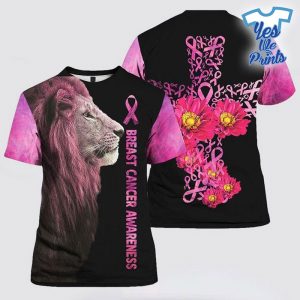 Lion-Of-Judah-Cross-Pink-Breast-Cancer-Awareness-3D-All-Over-Print-Shirt