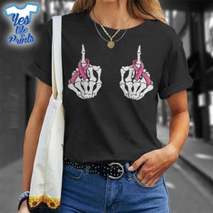 Skeleton-Hand-Fuck-Cancer-Pink-Breast-Cancer-Awareness-Shirt