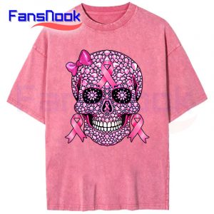 Sugar-Skull-Pink-Ribbon-Breast-Cancer-Awareness-Girls-Mineral-Wash-T-Shirt