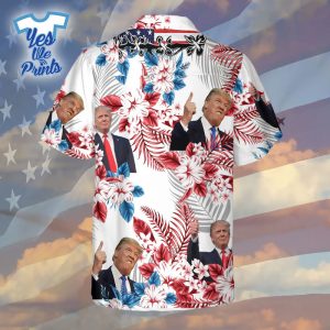 Tropical-Hawaii-Flower-With-Funny-Trump-Photo-Hawaiian-Shirt-3