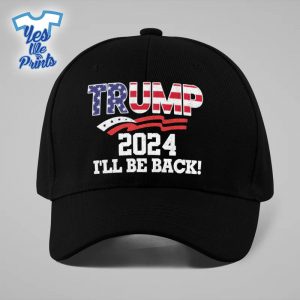 Trump-2024-I'll-Be-Back-Embroidered-Style-All-Over-Print-Classic-Cap