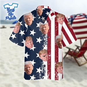 Trump-Face-American-Flag-Hawaiian-Shirt