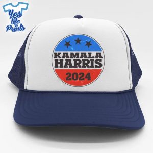 Vintage-Kamala-Harris-2024-Election-Emblem-Trucker-Hat