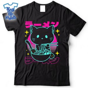 Anime-Ra-Cat-Retro-Japanese-Noodles-Aesthetic-Kawaii-Cat-Shirt
