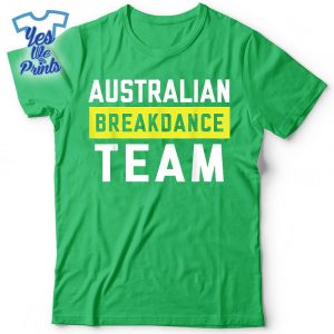Australian-Breakdancing-Costume-Team-Break-Dancer-Matching-Shirt