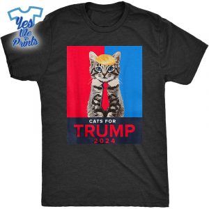 Cats-For-Trump-2024-Tee-For-Vance-Trump-Shirt