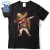 Mexican-Boy-Dabbing-Poncho-Cinco-De-Mayo-Shirt