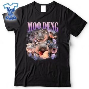 MooDeng-Baby-Pygmy-Hippo-Cute-Zoo-For-Family-Tee-Shirt