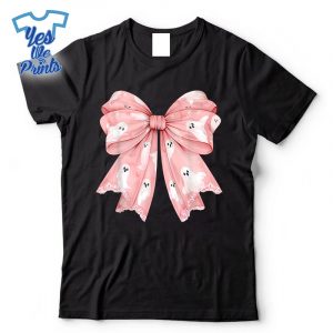 Pink-Ghost-Bow-Coquette-Halloween-Spooky-Season-Girls-Shirt