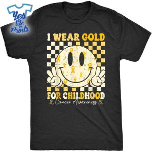 Retro-I-Wear-Gold-For-Childhood-Cancer-Awareness-Gold-Ribbon