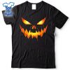 Scary-Pumpkin-Jack-O-Lantern-Face-Halloween-Boys-Shirt