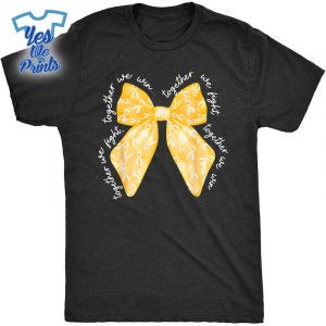 Together-We-Fight-We-Win-Yellow-Gold-Ribbon-Childhood-Cancer-Shirt