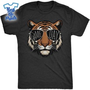 Touchdown-American-Football-Game-Day-Thanksgiving-Tiger-Cool-Shirt